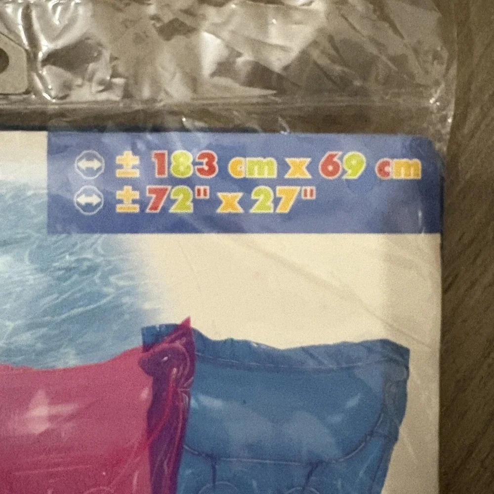INTEX The Wet Set Inflatable Mat Blue Relax Pool Beach 72